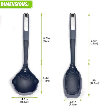 Flexible & Sturdy Kitchen Ladle Spoon Set