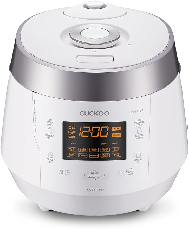 CUCKOO High Pressure Rice Cooker 10-Cup Uncooked / 20-Cup Cooked