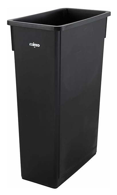 Winco Slender Trash Can