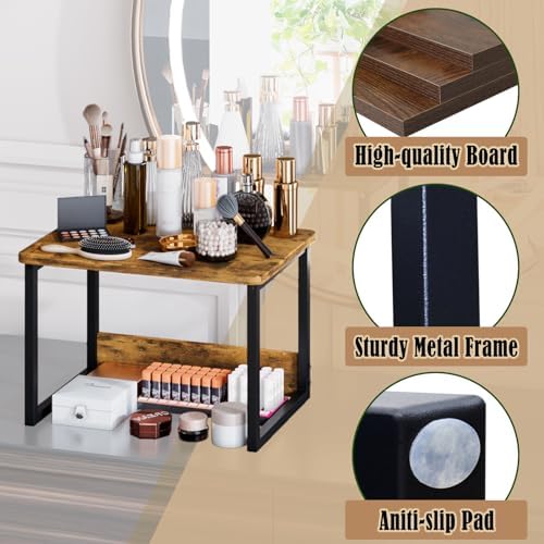 MARTY Countertop Organizer,17.1"x12.4", Cabinet Organizer Microwave Stand