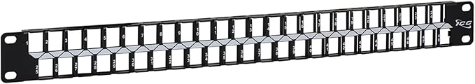 ICC 48 Port Blank Keystone 1U Patch Panel