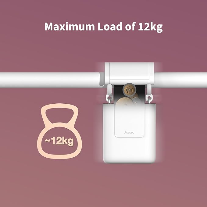 Aqara Smart Curtain Motor E1, Requires AQARA Zigbee 3.0 HUB, Not Support Hubs