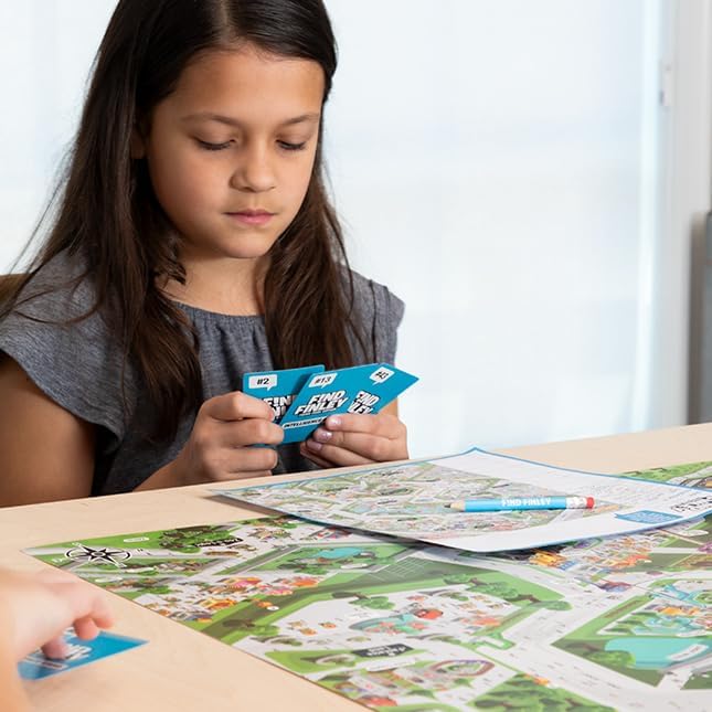 Fat Brain Toys Find Finley - New Deduction Game for Ages 8 to 12