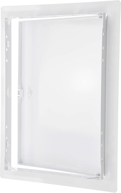 8" x 12" White Metal Access Panel. Service Shaft Door Panel. Plumbing,
