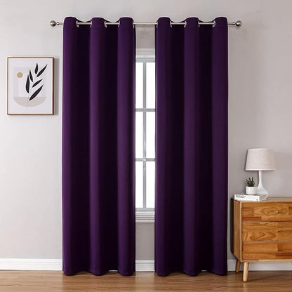 ChrisDowa Grommet Blackout Curtains