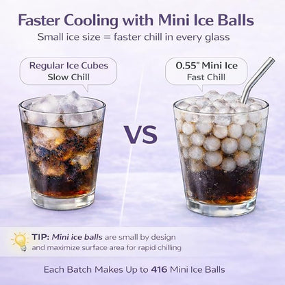 0.55in Mini Ice Cube Trays