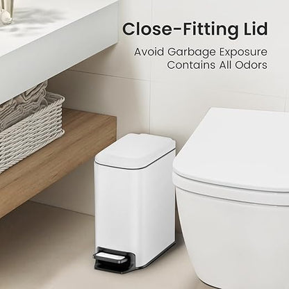 Cesun Small Bathroom Trash Can