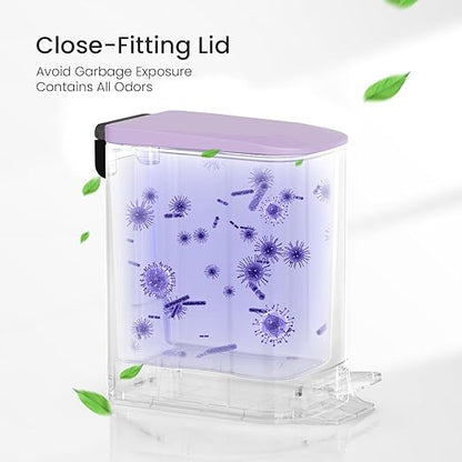 Cesun Small Bathroom Trash Can