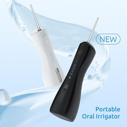 Water Flosser 6 Modes & IPX7 Waterproof Rechargeable Oral Irrigator Water Teeth