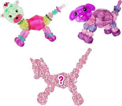 Twisty Petz 3-Pack Lava Puppy & Twisty Terrier - Includes 3 Collectible Petz: 2 You See, 1 Surprise! Adorable, collectible petz transform into friendship bracelets, necklaces, and accessories. Ages 6+