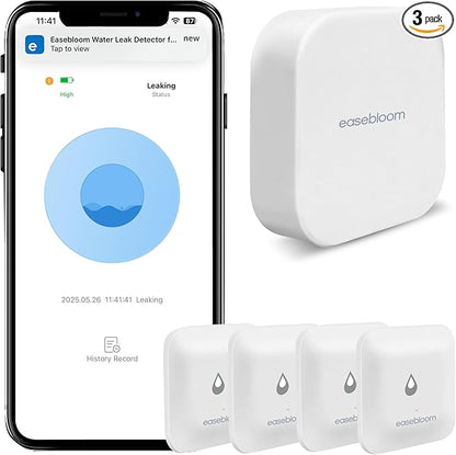 Easebloom Water Leak Detector for Home