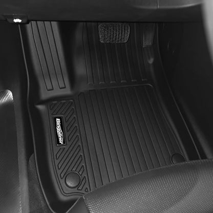 Floor Mats for 2013-2015 Dodge Durango 7 Seats/Bench Seats, Trunk Mat and 2nd/3rd Backrest Mat & Door Sill Guard All Weather TPE Protector for Dodge Durango Accessories