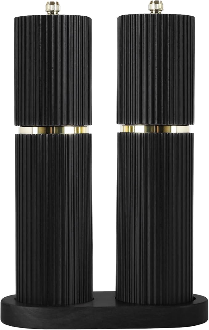 Wooden Salt and Pepper Grinder Set