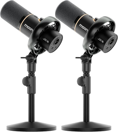 MAONO PD200W Hybrid Wireless Podcast Equipment Bundle