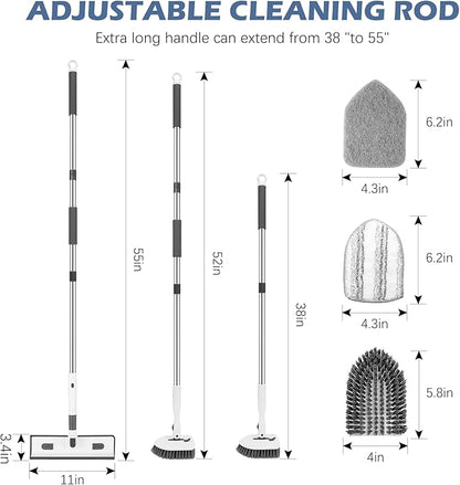 SetSail 4-in-1 Tile Tub Floor Scrubber