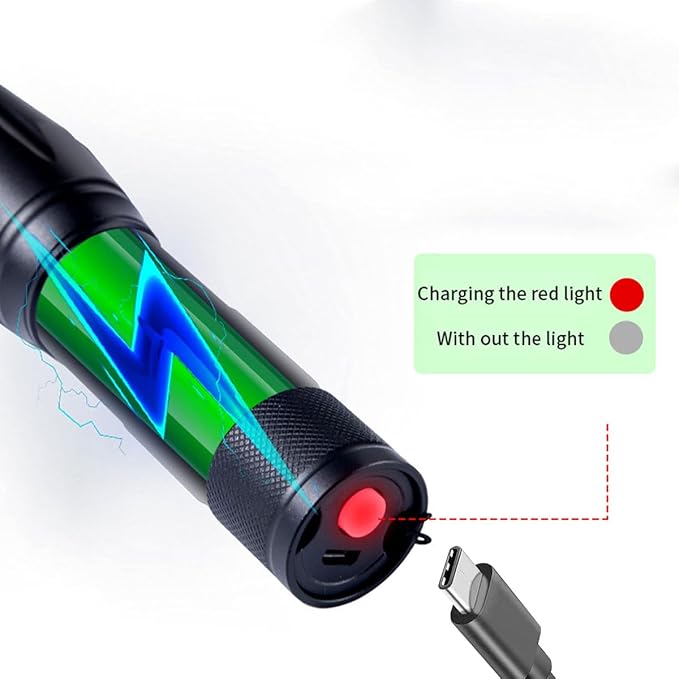 LED Rechargeable Amber Flashlight ，Photography Fill Lightï¼?800K Warm Light for Eye Care, Sleep Aidï¼? in 1 White Light and Yellow Light and Amber lamp.
