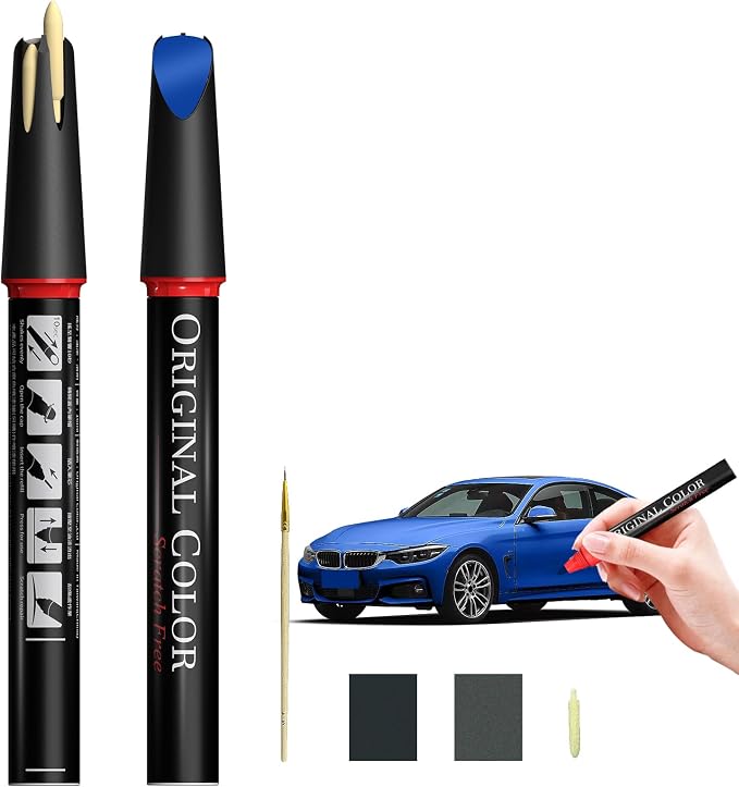Carhoo C35 Blue Ridge Mountain Metallic Compatible With BMW Exact Match Touch Up Paint Pen, Genuine Custom Color Car Touch Up Paint (16ml)