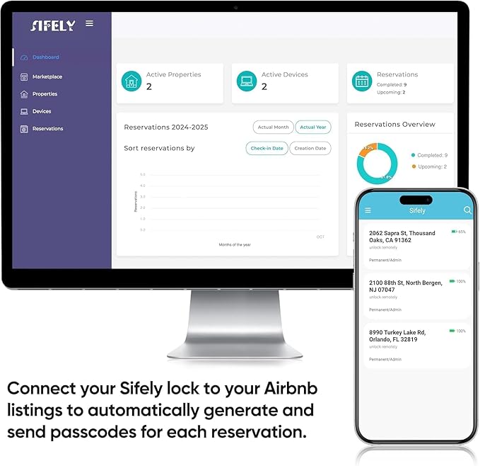 Keyless Entry Keypad Smart Door Lock