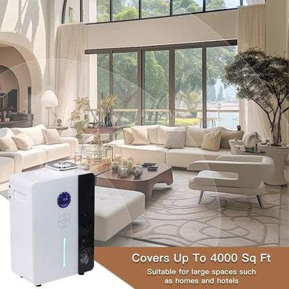 Essential Oil Diffuser HVAC Scent Machine, Waterless Diffusers Long Lasting