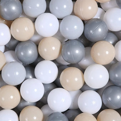 Realhaha Ball Pit Balls 50 100 200 500 Play Balls Plastic Balls for Baby Girls Toddlers Kids Play Tent Pool Playhouse Playpen Party Decoration
