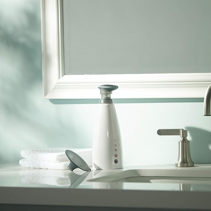 Casabella Sink Sider Soap Pump Bottle 14-Ounce Multipurpose Dispenser