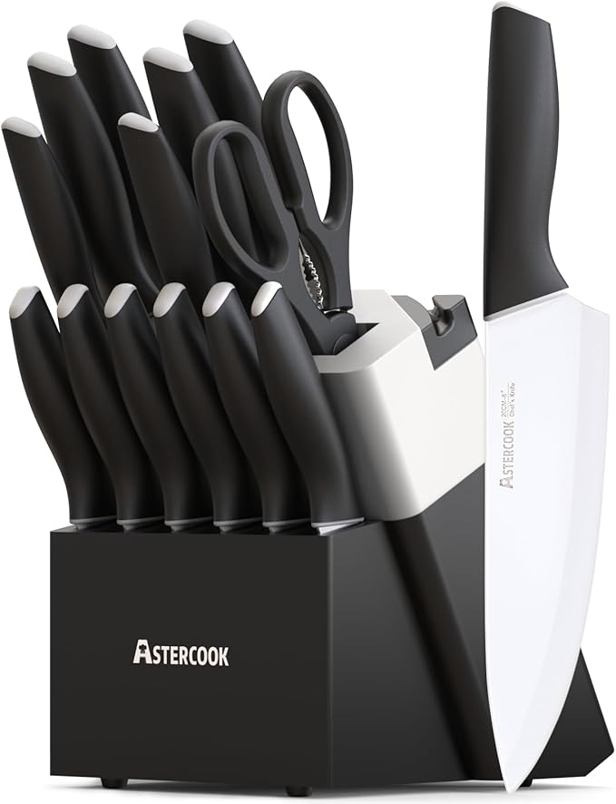 Astercook Knife Set, Kitchen Knives