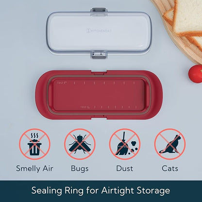 KITCHENDAO One-handed Airtight Butter Dish