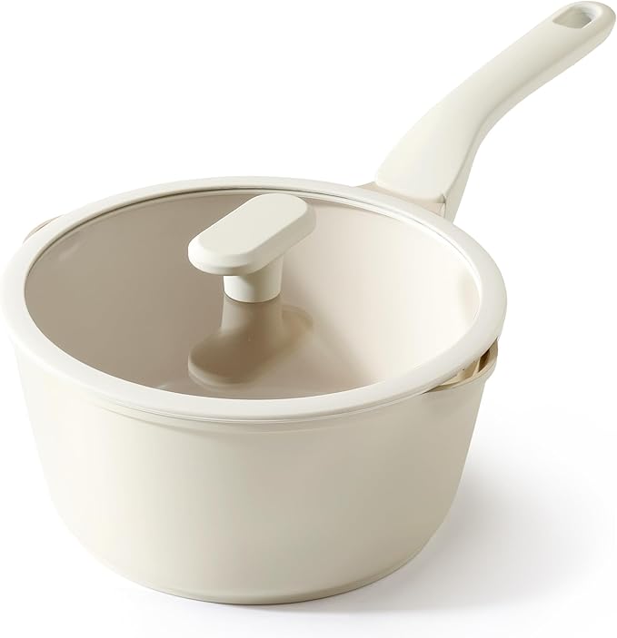 PRICUSIS Ceramic Nonstick Saucepan
