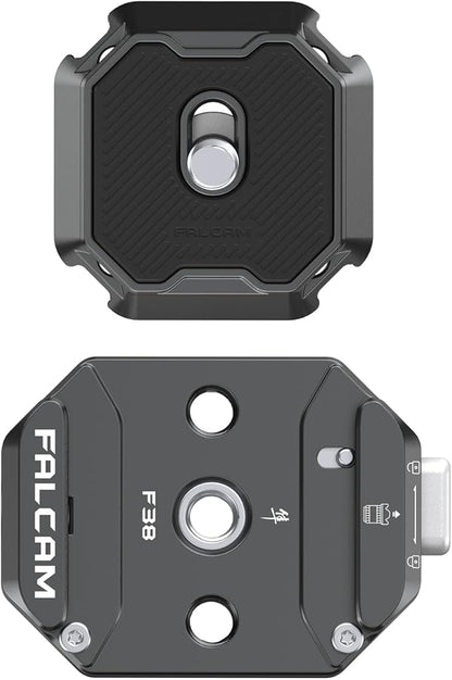 FALCAM F38 Quick Release Kit V2, Quick Release System, Base and Plate