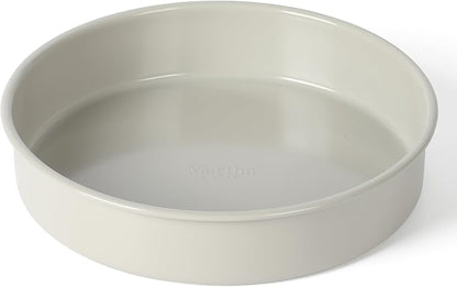 Martha Stewart Gallen 8-Inch Round Nonstick Carbon Steel Cake and Bake Pan –