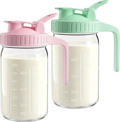 2-Pack 32oz Breast Milk Pitcher