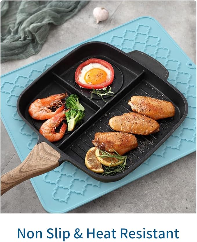 AMOAMI-Dish Drying Mats for Kitchen Counter-Silicone Dish Drying Mat-Kitchen