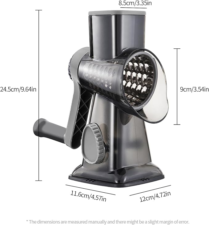 Rotary Cheese Grater Hand Crank