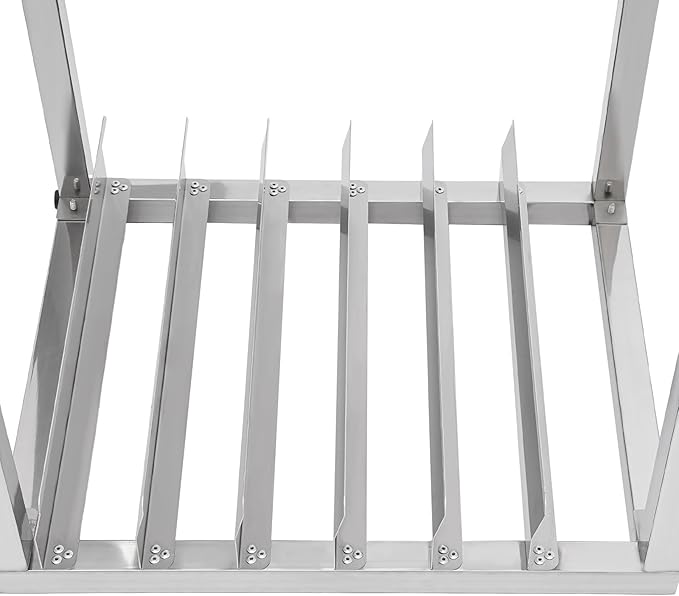 5 Tier Bun Pan Rack, Aluminum Bakery Rack