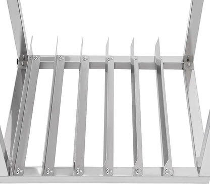 5 Tier Bun Pan Rack, Aluminum Bakery Rack