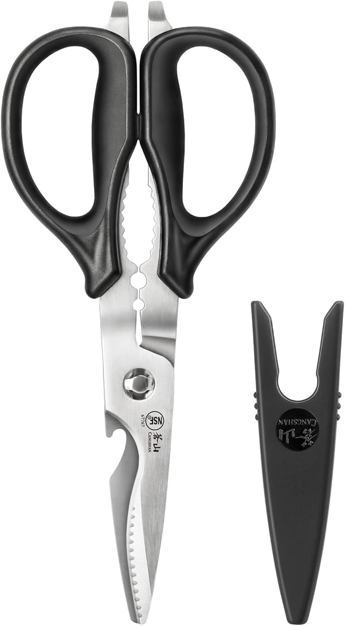 Cangshan 503343 9-inch Heavy-Duty Come-Apart Kitchen Shears