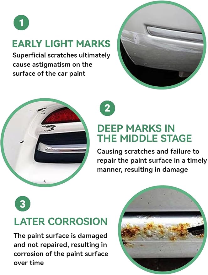 Car Touch Up Paint Iconic Silver Metallic(JS/M7432A) for Ford, Color Accurate Car Scratch Repair Remover Pen Fix Auto Paint Chips and Nicks