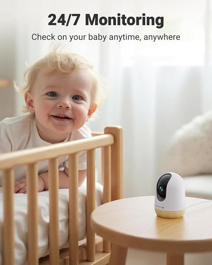 MUBVIEW Pan/Tilt Cameras for Home Security Indoor, 5MP Pet/Cat/Dog Camera