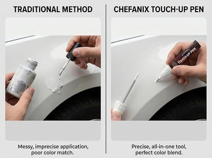 Celestite (1K3) Touch Up Paint Pen Compatible with Toyota - Exact Color Match, 2-in-1 Brush & Pen,Car Paint Scratch Repair Kit for RAV4/Camry/Corolla/Tacoma/Highlander/Sienna