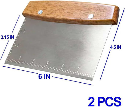 Professional Dough Cutter & Bench Scraper