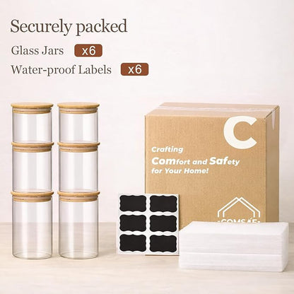 ComSaf Glass Storage Containers