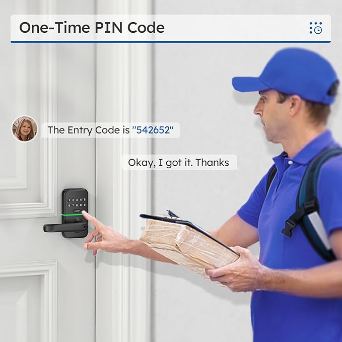 Smart Door Handle Lock with Keypad: Kucacci Keyless Entry Digital Knob