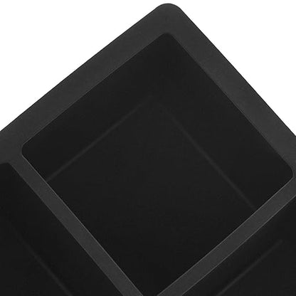 Amazon Basics Large Silicone Square Ice Cube Trays