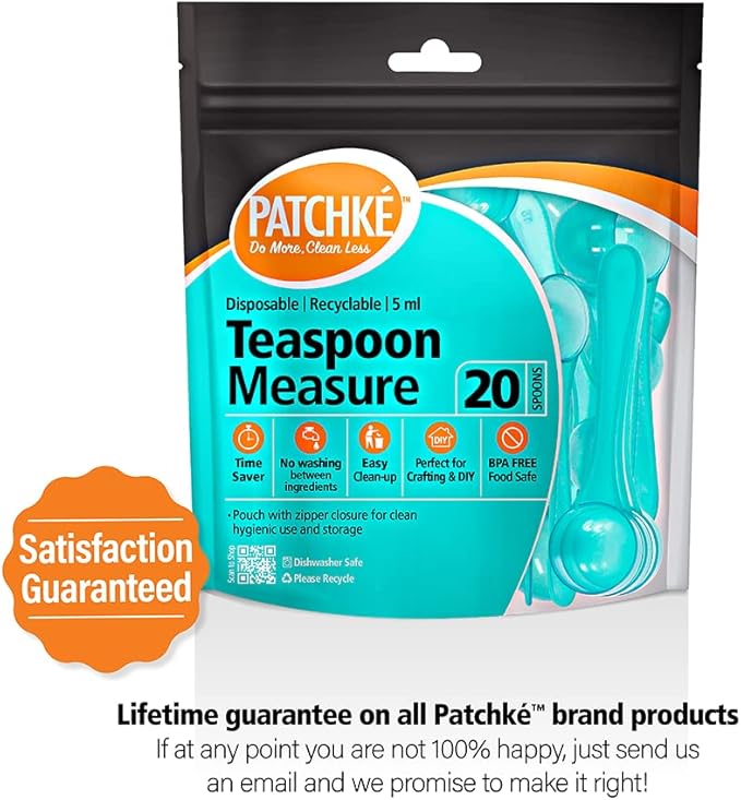 Plastic Measuring Spoons, Fits in Jar, Good