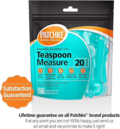 Plastic Measuring Spoons, Fits in Jar, Good