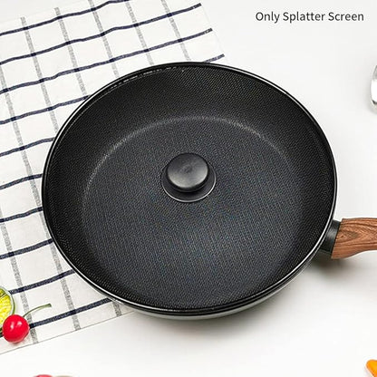 Splatter Screen, Frying Pan Splatter Screen, Splash Guard Lid