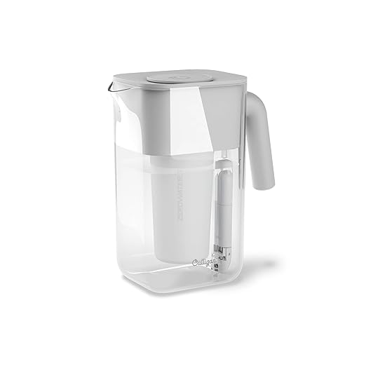 Culligan with ZeroWater Technology 10-Cup Water Filter Pitcher – Includes