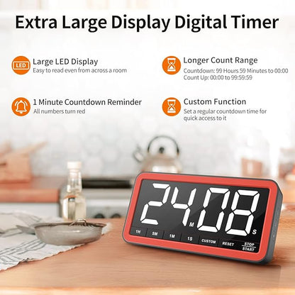 VOCOO Digital Kitchen Timer