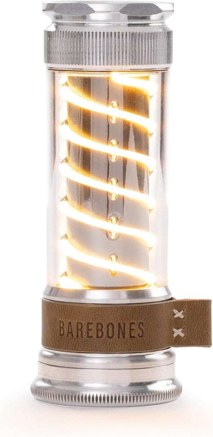 Barebones Edison Light Stick ??Aluminum, USB Rechargeable LED Lantern and Flashlight with 7 Modes, 40+ Hour Run Time, Camping Essentials with Magnetic Base