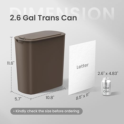 Cesun Automatic Motion Sensor Bathroom Trash Can